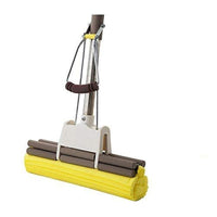 💧 Effortless Clean: Super Absorbent Sponge Mop with Adjustable Handle & 3 Refills 🏠